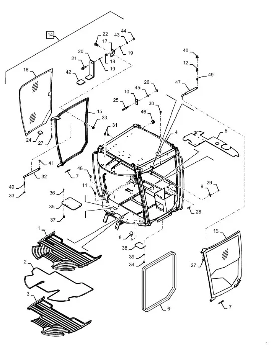 389175A3 - стекло кабины